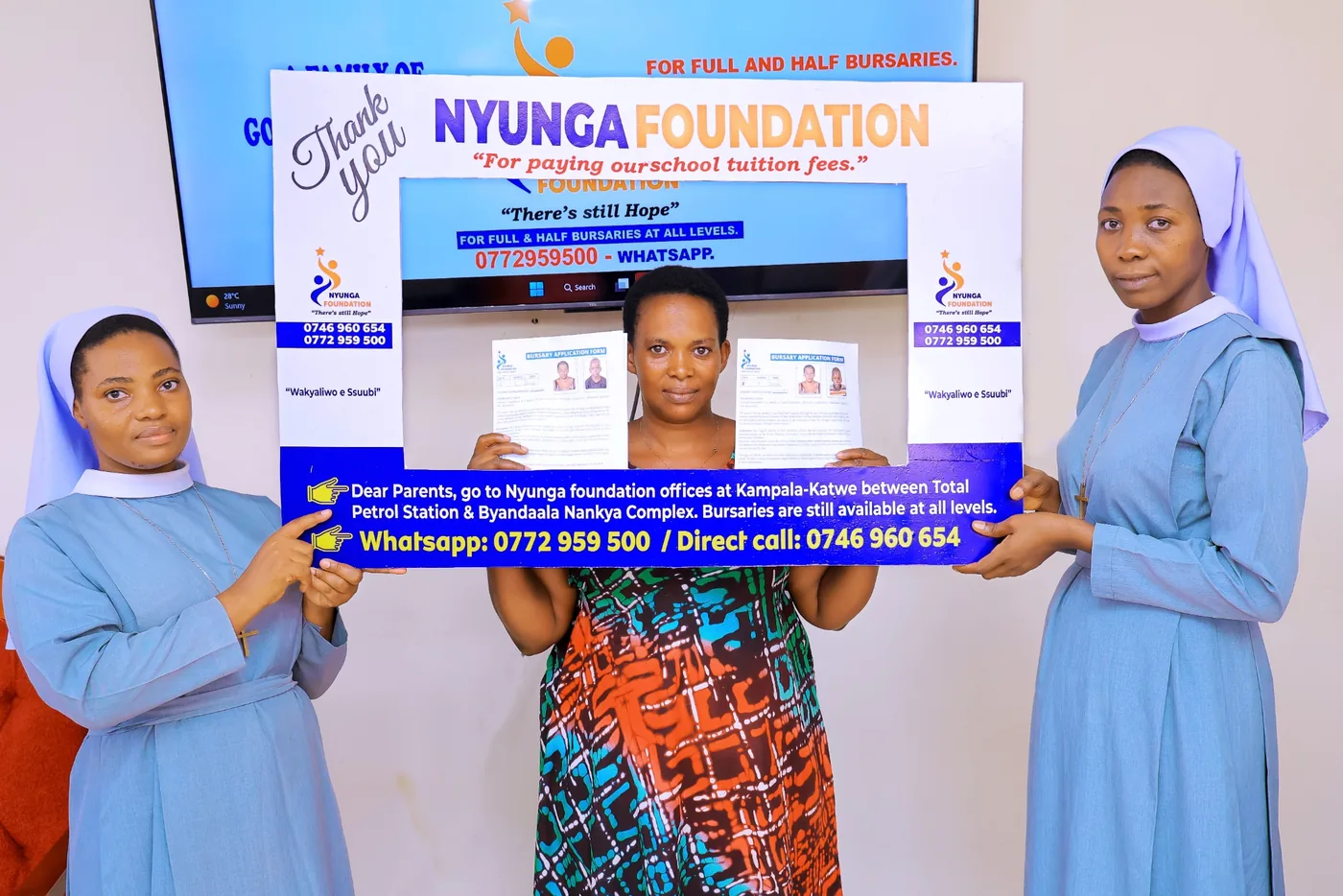 A family gains practical support for school fees