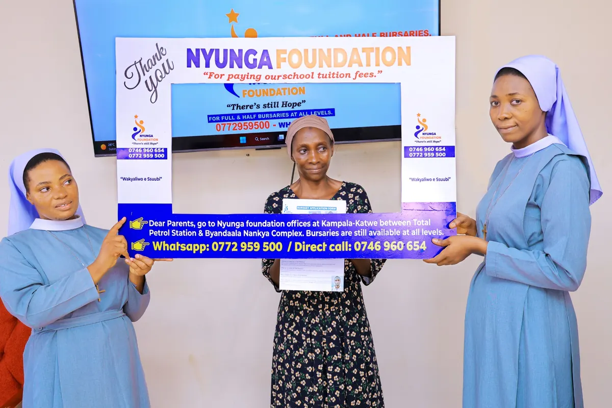 Parent participating in bursary registration